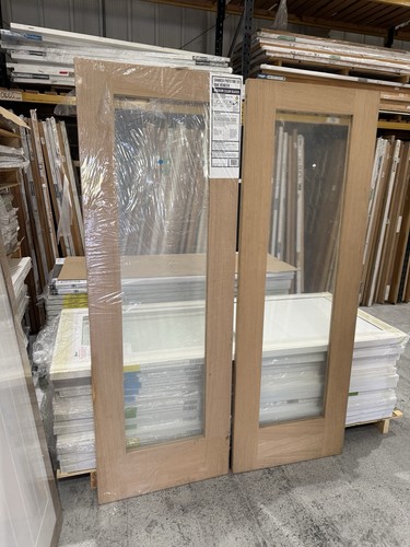78x27 35mm oak p10 clear - x2,