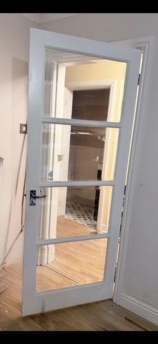 Glass panel internal door - glass,
