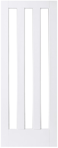 Internal door glazed - internal, white