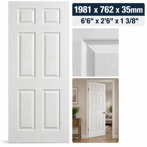 Panel white internal door - panel,