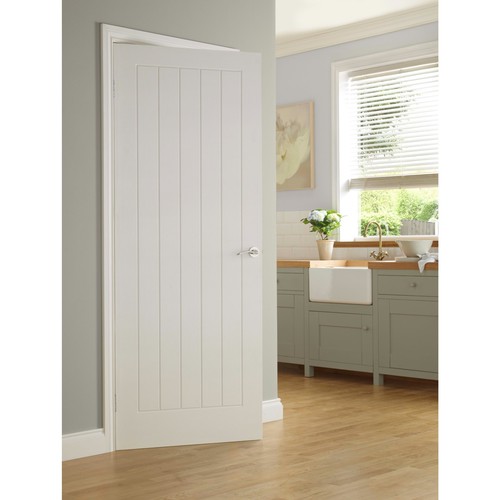 Geneva white smooth - white, moulded