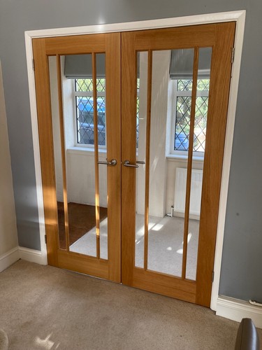 Solid wooden double - wooden,