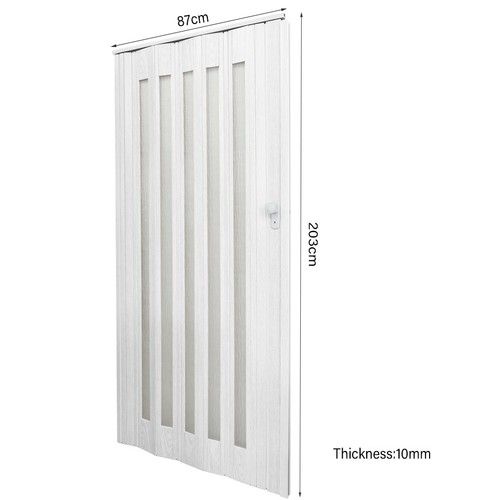 Internal folding door - folding, pvc