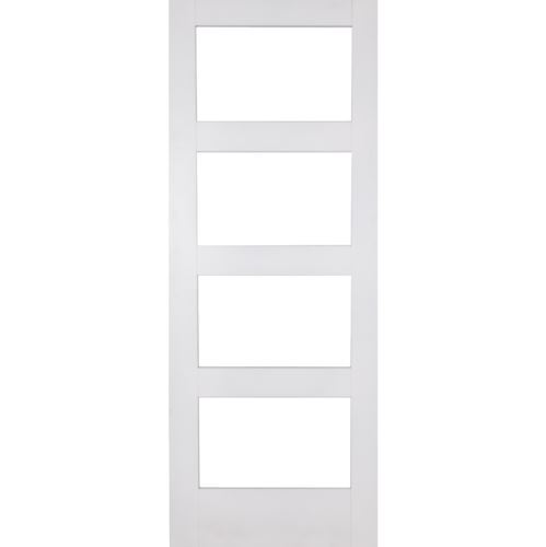 White shaker glazed - white,