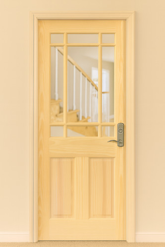 Lpd internal clear pine - clear, glazed