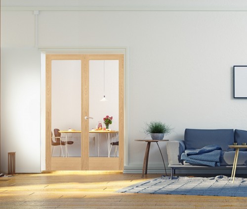 Oak shaker light rebated - shaker,